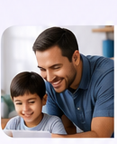 A father and child enjoying more quality time